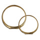 Uttermost - 18961 - Sculpture Set/2 - Jimena - Clean Gold