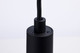 Melrose LED Pendant in Matte Black / Brushed Brass (72-62-828)