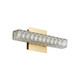Oxygen - 3-572-40 - LED Wall Sconce - Élan - Aged Brass