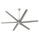 Quorum - 20806-65 - 80Ceiling Fan - Titus - Satin Nickel