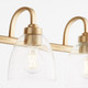 Reyes Four Light Vanity in Aged Brass (19-5060-4-280)