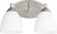 Quorum - 5069-2-65 - Two Light Vanity - Barkley - Satin Nickel