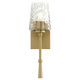 Goodwin One Light Wall Mount in Aged Brass (19-5204-1-180)