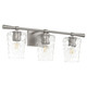 Quorum - 5204-3-65 - Three Light Vanity - Goodwin - Satin Nickel