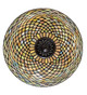 Tiffany Fishscale Three Light Flush Mount (281858)
