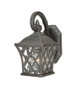 Westinghouse Lighting - 6751900 - One Light Wall Sconce - Rust on Cast Aluminum with Clear Water Glass - Rust
