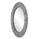Dario Round Gray Mirror Mirror (1000-0130)