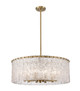 Glacier Ten Light Chandelier (1943P26-MGLD)