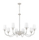 Katerina Eight Light Chandelier (1950-8BN)