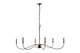 Z-Lite - 2301-63MB - Six Light Chandelier - Arrington - Matte Black