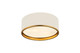 Arlo Three Light Flush Mount (2303F3-MW-RB)