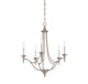 Herndon Five Light Chandelier in Satin Nickel (51-1-1008-5-SN)