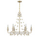 Iris Six Light Chandelier (1-3804-6-142)