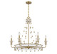 Iris Six Light Chandelier (1-3804-6-142)