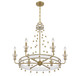 Iris Six Light Chandelier (1-3804-6-142)