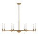 Savoy House - 1-4412-8-322 - Eight Light Chandelier - Jasmine - Warm Brass