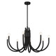 Sorrento Eight Light Chandelier in Matte Black (51-1-6680-8-89)
