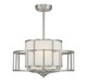 Oslo Four Light Fan D'Lier (30-FD-126-SN)