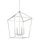 Townsend Six Light Pendant (3-422-6-SN)