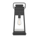 Boone One Light Outdoor Wall Lantern (5-813-BK)