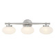 Savoy House - 8-1050-3-SN - Three Light Bathroom Vanity - Barrow - Satin Nickel