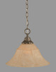 Toltec Lighting - 10-BN-53318 - One Light Pendant - Any - Brushed Nickel