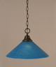Toltec Lighting - 10-DG-415 - One Light Pendant - Any - Dark Granite
