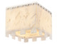 Viviana Four Light Flush Mount (345F13-PN)