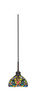 Toltec Lighting - 1152-ES-9905 - One Light Mini Pendant - Edge - Espresso