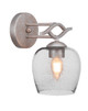Toltec Lighting - 141-AS-4812 - One Light Wall Sconce - Revo - Aged Silver