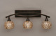 Toltec Lighting - 173-BC-407 - Three Light Bath Bar - Bow - Black Copper