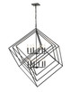 Z-Lite - 457-12MB - 12 Light Chandelier - Euclid - Matte Black