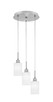 Toltec Lighting - 1818-BN-3001 - Three Light Pendalier - Array - Brushed Nickel