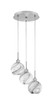 Toltec Lighting - 1818-BN-4109 - Three Light Pendalier - Array - Brushed Nickel