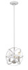 Cavallo Three Light Chandelier (463-12HWH-BN)