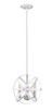 Cavallo Three Light Chandelier (463-12HWH-BN)
