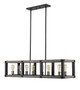 Kirkland Eight Light Linear Chandelier (472-8L-ABB)