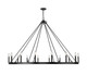 Barclay 16 Light Chandelier (482R-16MB)