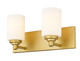 Soledad Two Light Vanity (485-2V-BG)