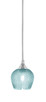 Toltec Lighting - 23-CH-4605 - One Light Mini Pendant - Stem - Chrome