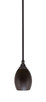 Toltec Lighting - 23-DG-426 - One Light Mini Pendant - Any - Dark Granite