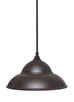 Toltec Lighting - 23-DG-429 - One Light Mini Pendant - Any - Dark Granite