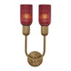 Verde Two Light Wall Sconce (519621STB/MGNT)