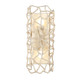 Kalco - 527321WIV - Two Light Wall Sconce - Reef - Warm Ivory