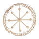 Reef Eight Light Chandelier (527355WIV)