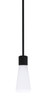 Toltec Lighting - 4801-MB-881 - One Light Mini Pendant - Everleigh - Matte Black