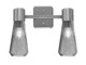 Toltec Lighting - 4822-GP-882 - Two Light Bath Bar - Everleigh - Graphite