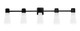 Toltec Lighting - 4825-MB-881 - Five Light Bath Bar - Everleigh - Matte Black