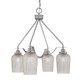 Toltec Lighting - 2604-BN-4253 - Three Light Chandelier - Odyssey - Brushed Nickel