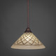 Toltec Lighting - 26-BRZ-718 - One Light Pendant - Stem - Bronze
